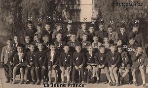 LA JEUNE FRANCE 1961 LES PRE COMMUNIANTS